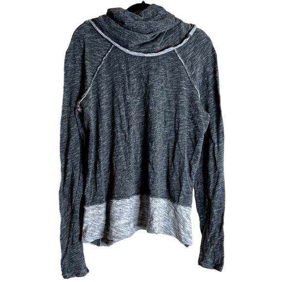 Free People FP Beach Pullover Top Sweater Women Gray Comfort Swim Swimwear - Picture 2 of 9